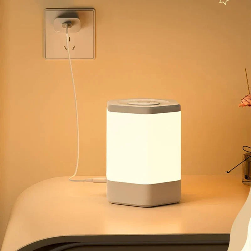 LumiNest – Minimalistische LED-Tischlampe mit Touch-Steuerung und einstellbarem Licht