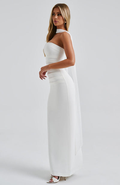 Seraphina Trägerlose Lange Kleid